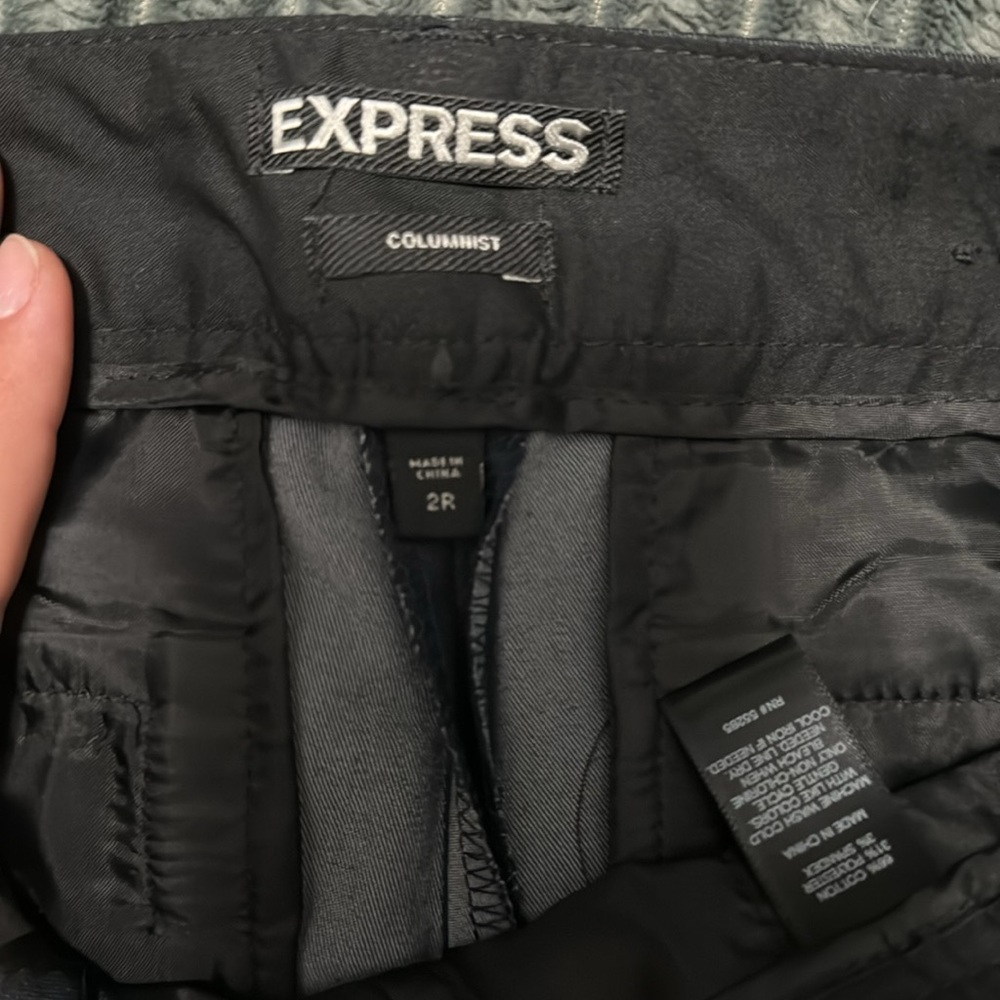 Express Columnist Dress Pant- size 2R - Picture 5 of 6